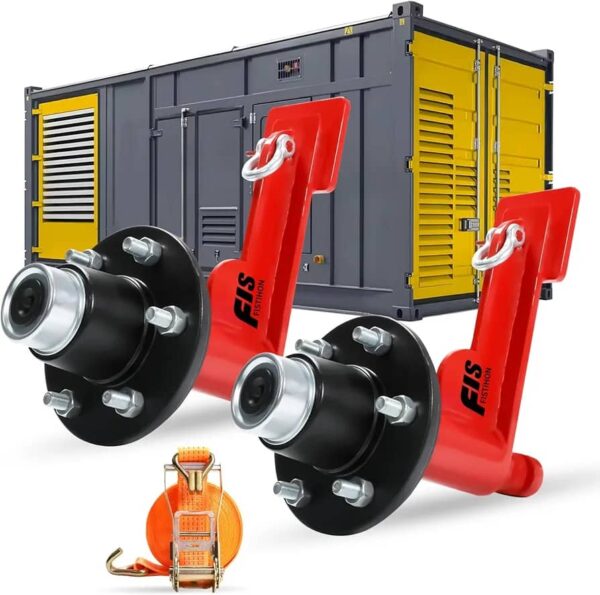 2 Pack Shipping Container Wheels
